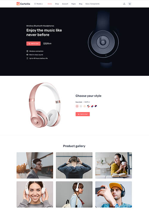 Single Product / Brand Store